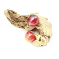 Metal 3D Cherry Keychain For Backpack Bag Charm Gift view 4