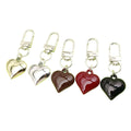 Metal Red Resin Heart Keychain Bag Charm Gift view 5
