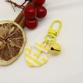 Metal Sailor Anchor Bell Keychain Striped Bag Charm Gift view 8