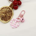 Metal Sailor Anchor Bell Keychain Striped Bag Charm Gift view 9