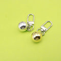 Metal Faux Pearl Heart Keychain For Bag Charm view 1