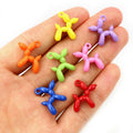 Enamel Balloon Dog Alloy Pendant Charm For DIY Bracelet Necklace Keychain 19x14mm 2.5g view 2