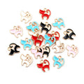 13x13mm Gold Zinc Alloy Charm Pendant for DIY Necklace Bracelet Jewelry Making view 2