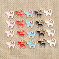 13x13mm Gold Zinc Alloy Charm Pendant for DIY Necklace Bracelet Jewelry Making view 4