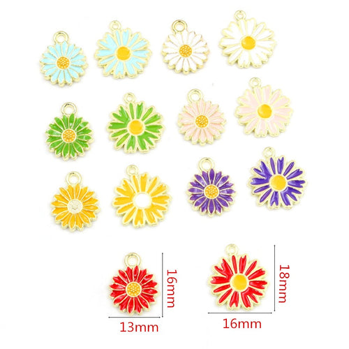 1.2g Gold Zinc Alloy Charm Pendant for DIY Necklace Bracelet Jewelry Making