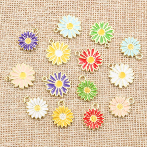 1.2g Gold Zinc Alloy Charm Pendant for DIY Necklace Bracelet Jewelry Making