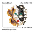 Alloy Enamel Carnival Mask Brooch For Creative Fashion Accessories view 7