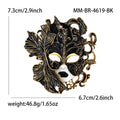 Alloy Enamel Carnival Mask Brooch For Creative Fashion Accessories view 4