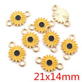 Gold Zinc Alloy Charm Pendant No.762889 for DIY Necklace Bracelet Jewelry Making view 2