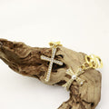 Alloy Cross Charm Keychain Bag Ring Accessory view 3