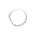 Rhinestone Star Faux Pearl Beaded Necklace For Women, Minimalist Light Luxury Clavicle Chain view 5
