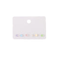 Summer Dopamine Pastel Crystal Candy Bean Small Cute Minimalist Stud Set For Women Earrings view 5