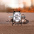 Light Luxury Geometric Ring For Women Elegant Wedding Engagement Fashion Jewelry Accessory view 4