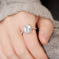 Light Luxury Geometric Ring For Women Elegant Wedding Engagement Fashion Jewelry Accessory view 5