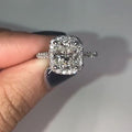 Light Luxury Geometric Ring For Women Elegant Wedding Engagement Fashion Jewelry Accessory view 2