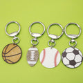 Acrylic Sports Ball Jewelry Findings Accessories for DIY Jewelry Making view 1
