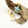 Metal Starfish Shell Keychain Bag Charm Gift view 3