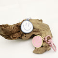 Metal Smiley Face Keychain Bag Charm view 4