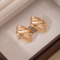Luxury Gold Alloy Conch Shell Stud Earrings For Women, Summer Beach Statement Fashion Earrings view 4