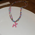 Sweet Dopamine Baroque Pearl Necklace Zinc Alloy Geometric Round Light Luxury Collarbone Chain view 4