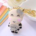 Jeweled Cow and Auspicious Charm Keychains in Forty Pictured Designs view 3