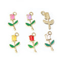 18x9mm 0.7g Zinc Alloy Charm Pendant for DIY Necklace Bracelet Jewelry Making view 5