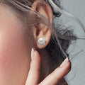 Women'S Simple Faux Pearl Stud Earrings Elegant Daily Matching Korean European Jewelry view 3