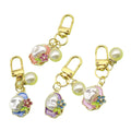 Alloy Enamel Flower Keychain Bag Charm view 5