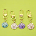 Zinc Alloy Pearl Accent Keychain Creative Key Ring Gift view 1