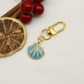 Zinc Alloy Pearl Accent Keychain Creative Key Ring Gift view 6