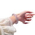 Minimalist Round Cat Eye Stone Bangle For Women New Chinese Style Elegant Fashion Jewelry view 5