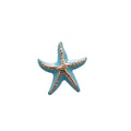 Metal Enamel Wrinkled Starfish Open Ring For Women Bohemian Vacation Statement Jewelry view 5