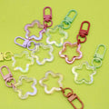 Metal Color Plated Hollow Star Keychain For Bag Charm view 1