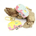 Zinc Alloy Enamel Car Plane Bus Keychain Travel Gift view 3