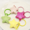 Acrylic Five Point Star Keychain Bag Charm view 4