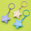 Acrylic Five Point Star Keychain Bag Charm view 1