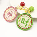 Acrylic Double Sided Character Tag Keychain Bag Charm Gift view 2