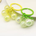 Metal Candy Color Grape Cluster Keychain Bag Charm Gift view 3