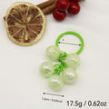 Metal Candy Color Grape Cluster Keychain Bag Charm Gift view 2
