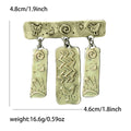 Alloy Totem Pendant Brooch Pin For Vintage Clothing Accessories view 4