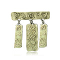 Alloy Totem Pendant Brooch Pin For Vintage Clothing Accessories view 1