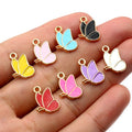 11x15mm 0.7g Zinc Alloy Charm Pendant for DIY Necklace Bracelet Jewelry Making view 4