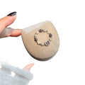 Light Luxury French Vintage Faux Pearl Zircon Square Elastic Index Finger Ring view 5