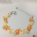 Summer Rainbow Mixed Material Star Elastic Beaded Bracelet For Women Sweet Fresh Colorful Design view 4