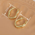 French Style Womens Ear Cuff Irregular Shaped Fashion Niche Elegant Popular Jewelry Earrings view 4