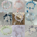 New Chinese Style Bow Zircon Crystal Glass Beaded Bracelet For Women Vintage Fashion Jewelry view 1