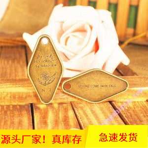 48x25mm Spring Rain Letter Pendant Charm