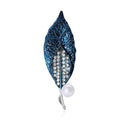 Alloy Double Leaf Brooch Pin For Women's Clothing And Accessories view 2