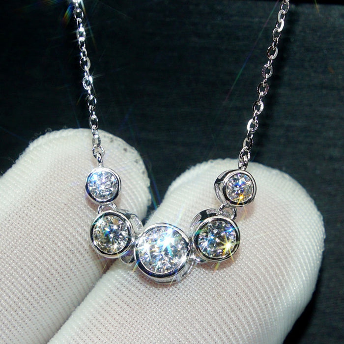 Geometric Necklace For Women, Simple Elegant Fashion Choker Jewelry