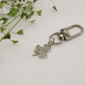 Metal Clover Keychain Bag Charm Gift view 6